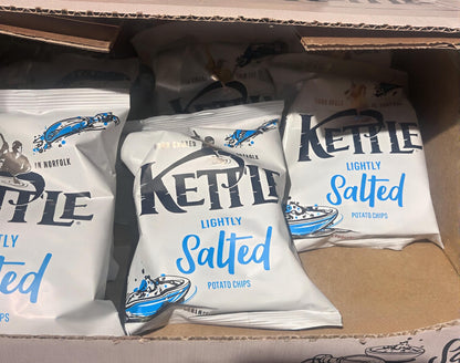 Kettle crisps lightly salted