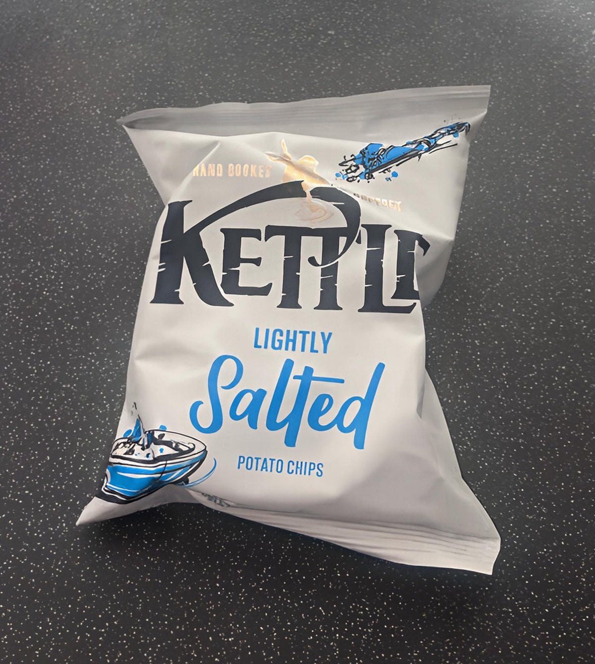 Kettle crisps lightly salted