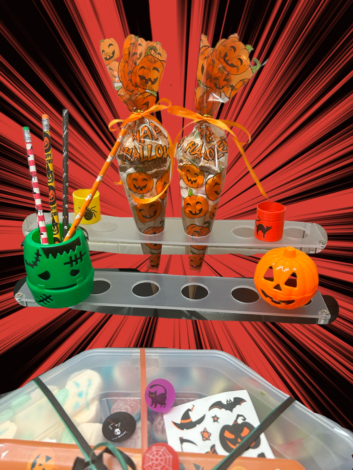 Halloween cones