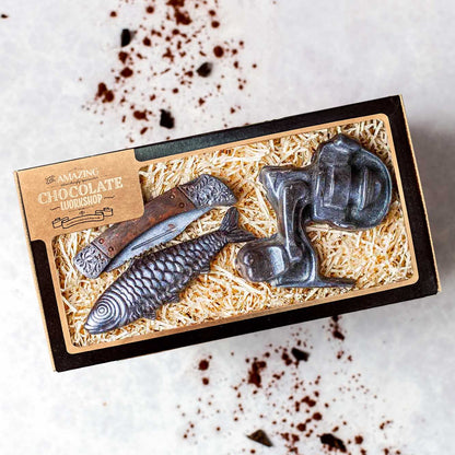 Chocolate Fishing & Angling Kit Gift Box