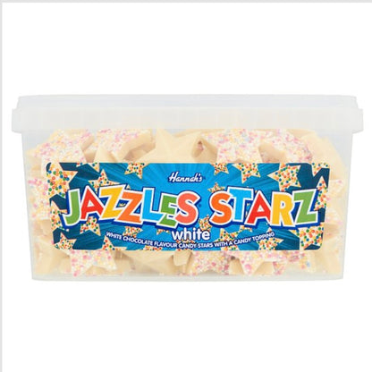 Hannah’s white chocolate Jazzles starz