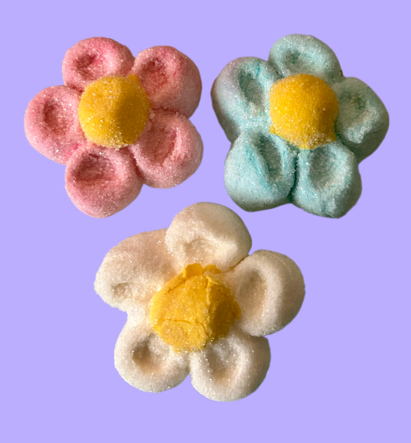 Marshmallow flowers