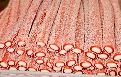 Fizzy strawberry pencils