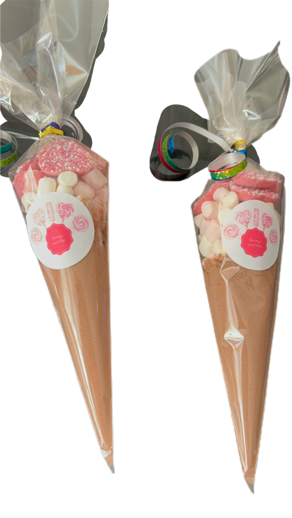 Cadburys hot chocolate cone