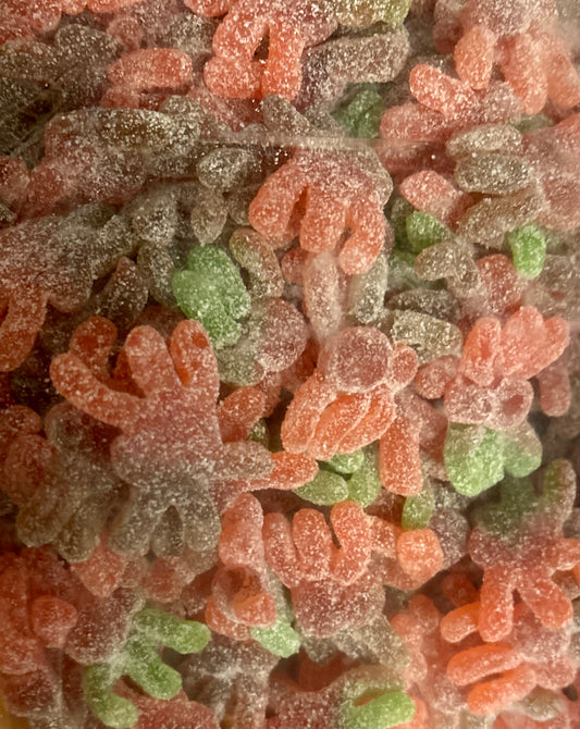 Sour spiders (gluten free)