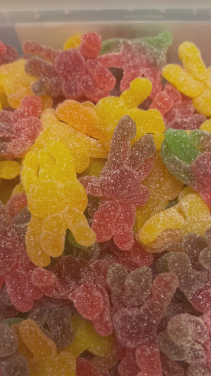 Fizzy spiders (gluten free)