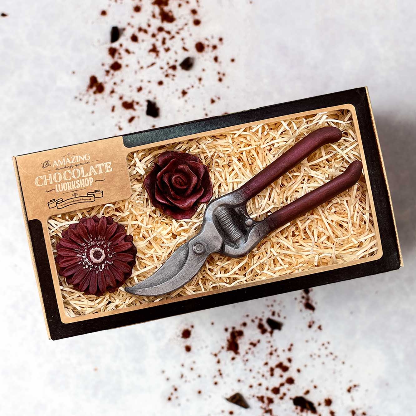 Secateur, Rose & Gerbera Gift Box